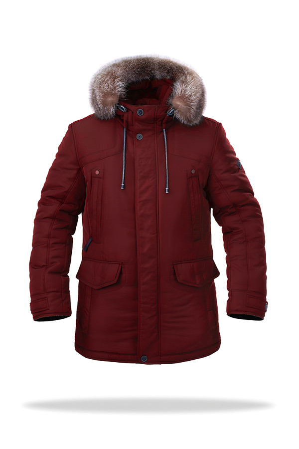 Куртка мужская зимняя J8011 бордо, Фото №2 - freever.ua