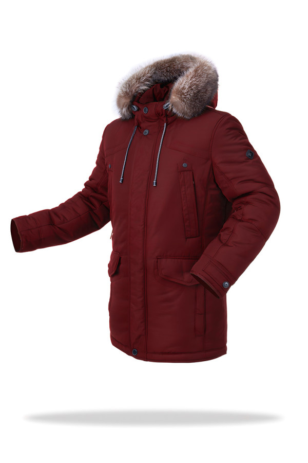 Куртка мужская зимняя J8011 бордо, Фото №3 - freever.ua