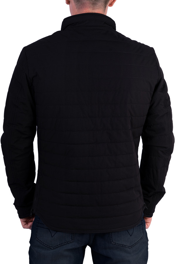 Куртка мужская демисезонная J8060 черная, Фото №3 - freever.ua
