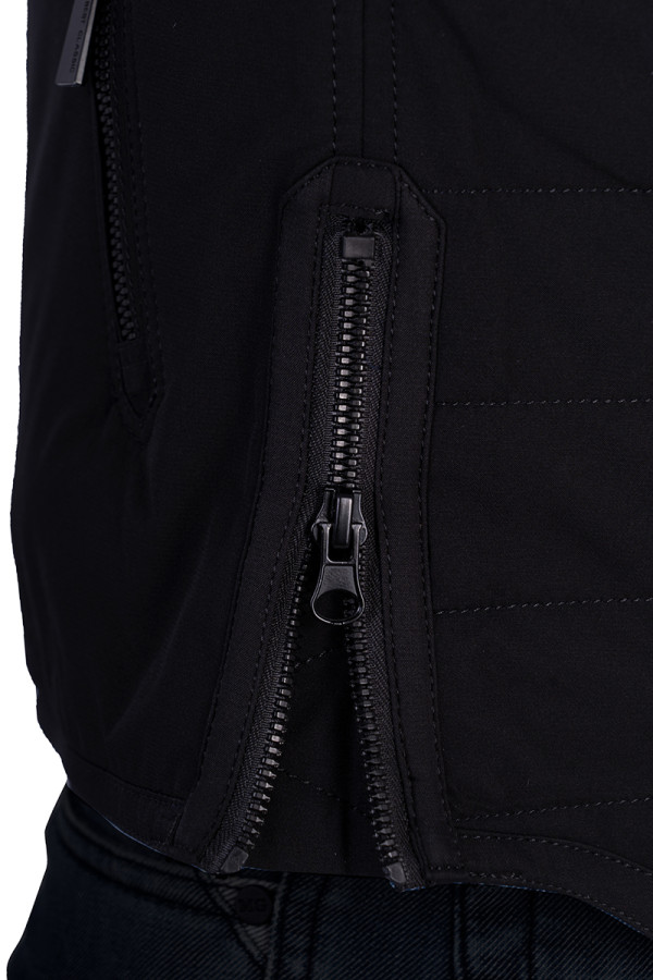 Куртка мужская демисезонная J8060 черная, Фото №4 - freever.ua