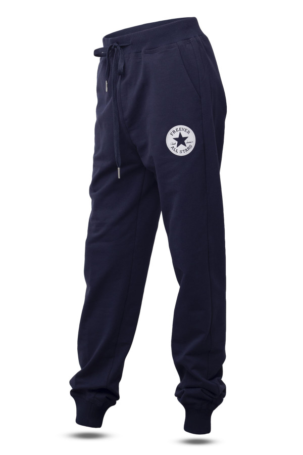 Спортивні штани дитячі Freever GF 8106 темно-сині, Фото №2 - freever.ua