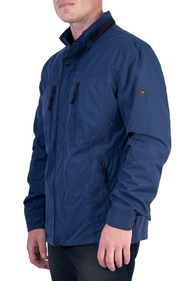 Куртка чоловіча демісезонна J8117 синя, Фото №2 - freever.ua
