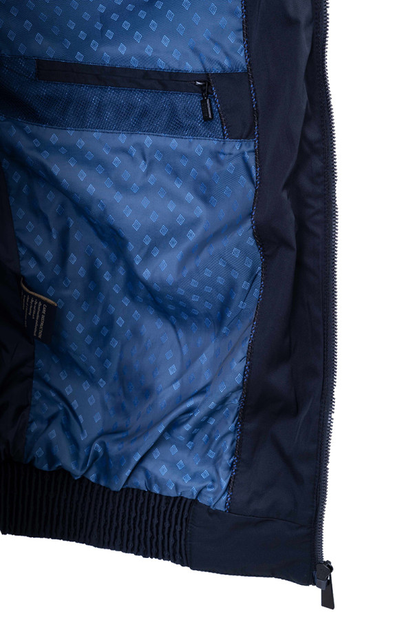 Куртка мужская демисезонная J8166 синяя, Фото №5 - freever.ua