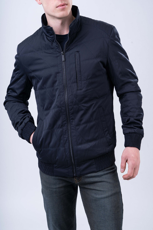 Куртка мужская демисезонная J8166 синяя - freever.ua