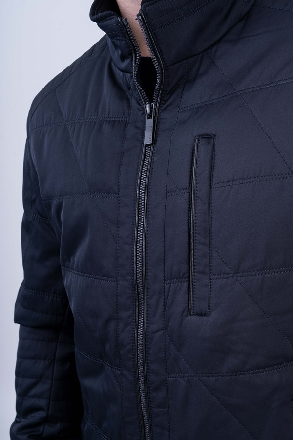 Куртка мужская демисезонная  J8166 синяя, Фото №4 - freever.ua