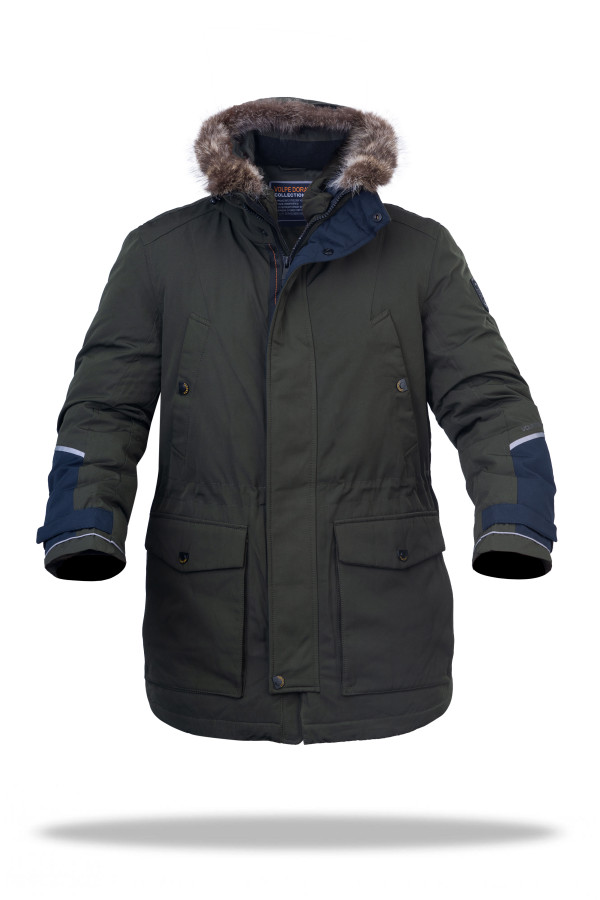 Куртка чоловіча зимова J8208 хакі - freever.ua