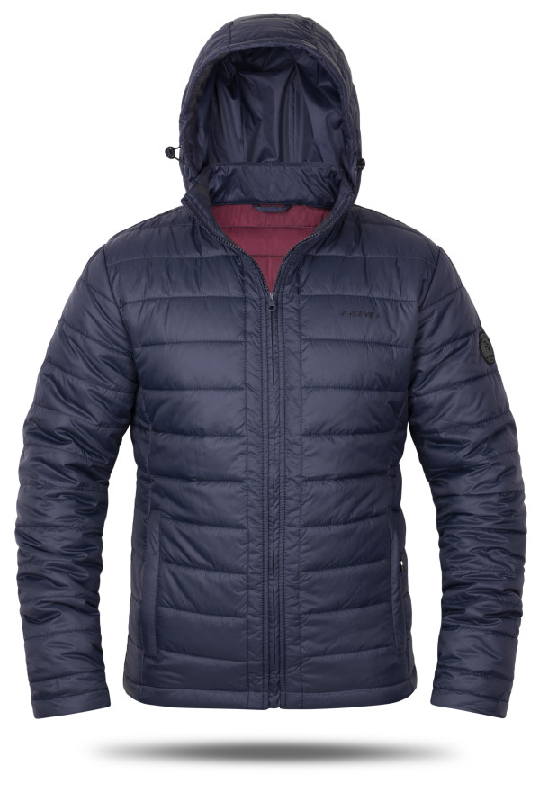 Демисезонная куртка мужская Freever GF 8318 темно-синяя, Фото №2 - freever.ua