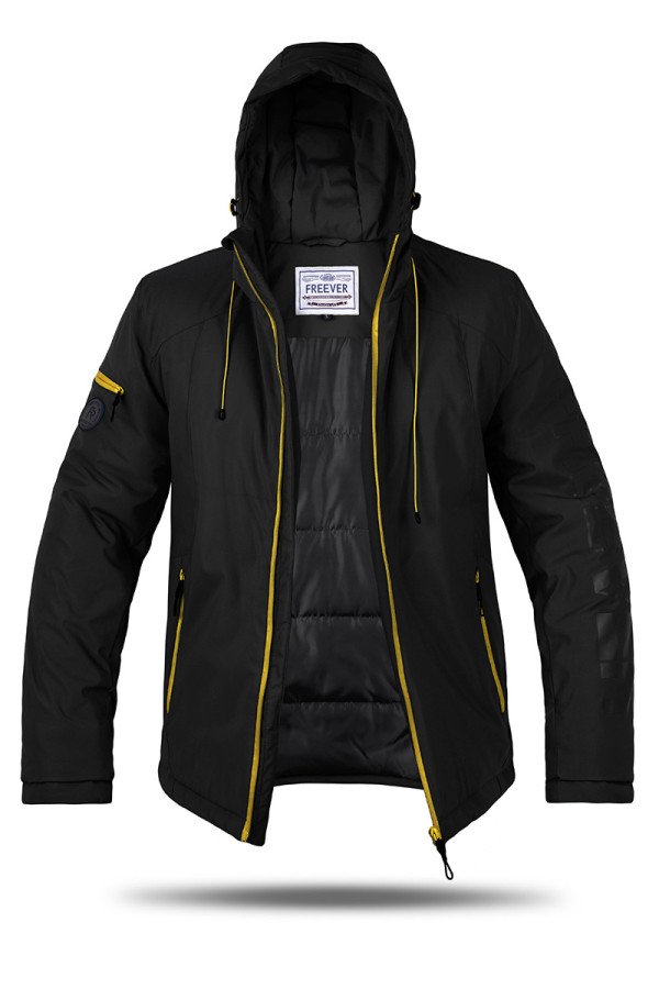 Куртка чоловіча Freever GF 8320 чорна - freever.ua