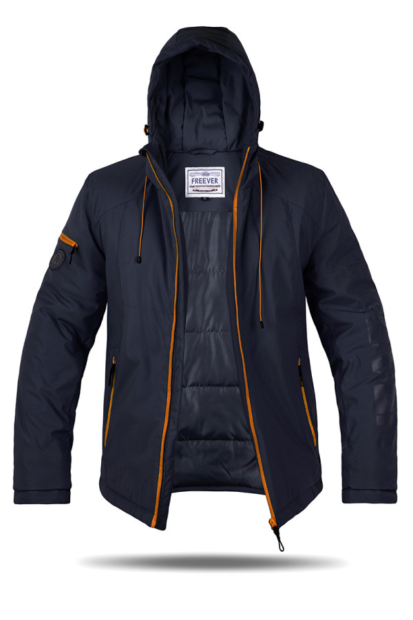 Демисезонная куртка мужская Freever GF 8320 темно-синяя - freever.ua