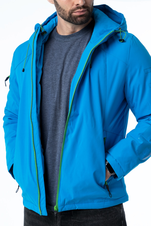 Куртка мужская Freever GF 8320 голубая, Фото №11 - freever.ua