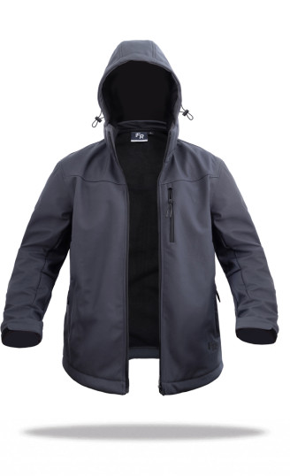 Куртка мужская Freever windstopper WF 8321 серая