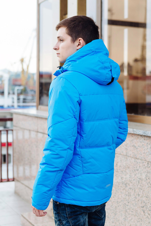 Зимова куртка чоловіча Freever GF 8354 блакитна, Фото №3 - freever.ua