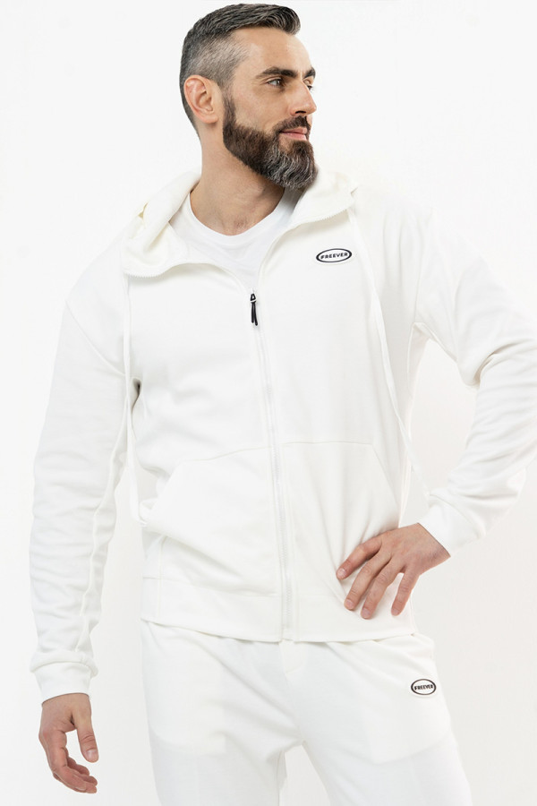 Спортивний костюм Freever WF 8408-90 білий, Фото №6 - freever.ua