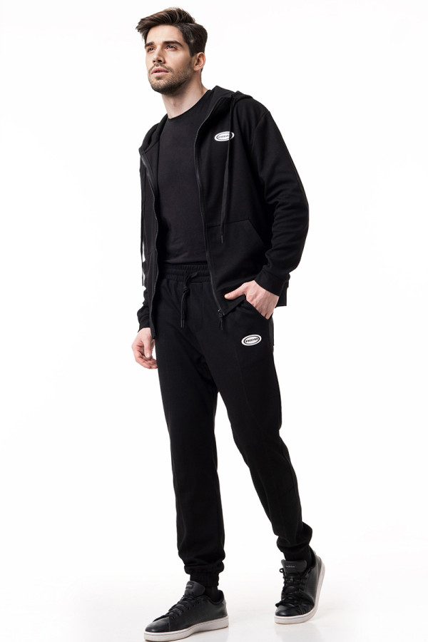 Спортивный костюм мужской Freever WF 8408-8909 черный, Фото №7- freever.ua