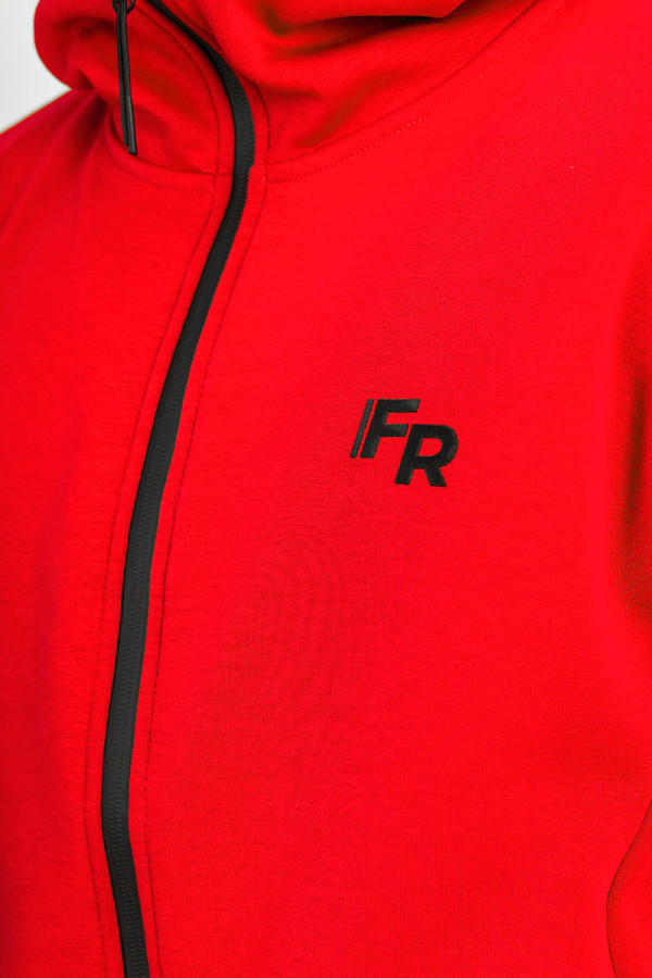 Спортивна чоловіча кофта Freever AF 8409 червона, Фото №7 - freever.ua