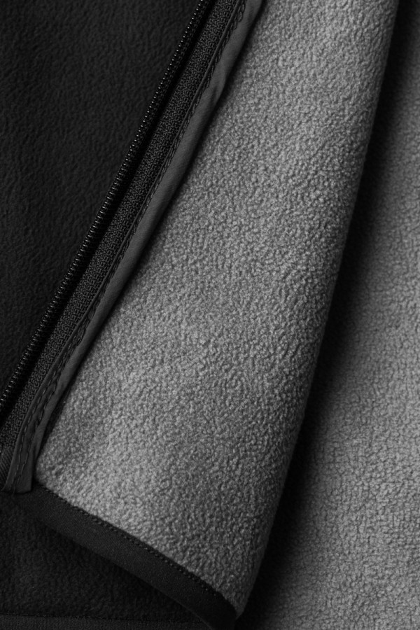 Флісова кофта чоловіча Freever UF8411 чорна, Фото №4 - freever.ua