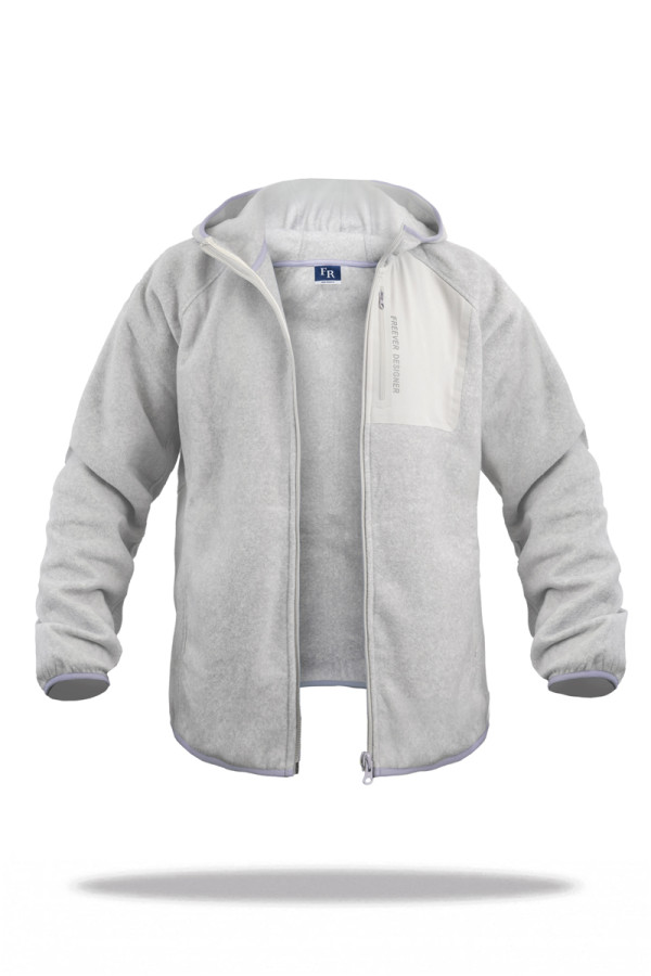 Флісова кофта чоловіча Freever UF 8411 сіра