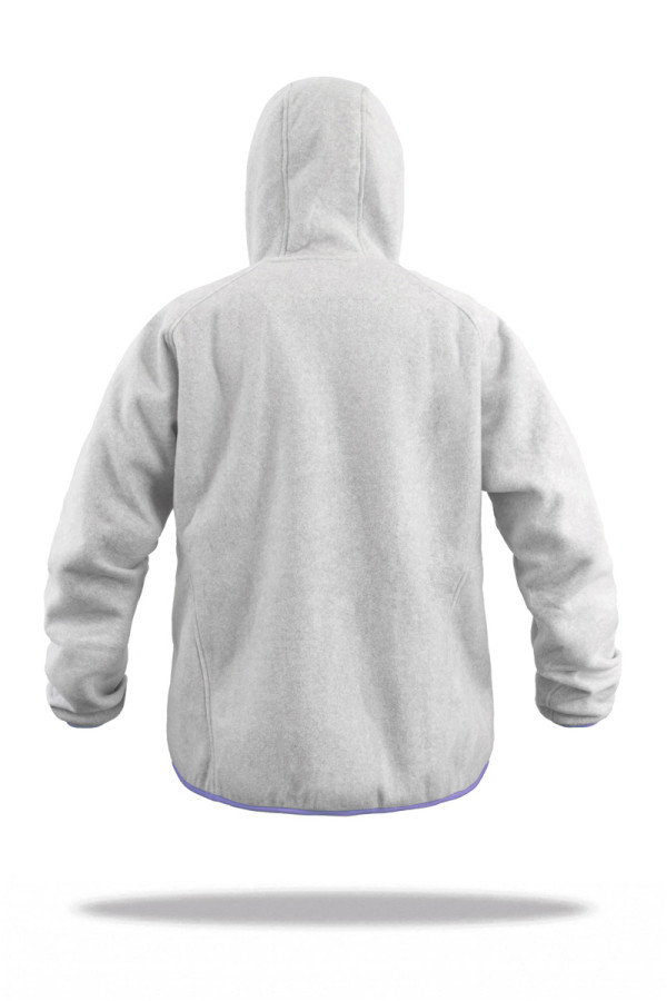 Флісова кофта чоловіча Freever UF 8411 сіра, Фото №4- freever.ua