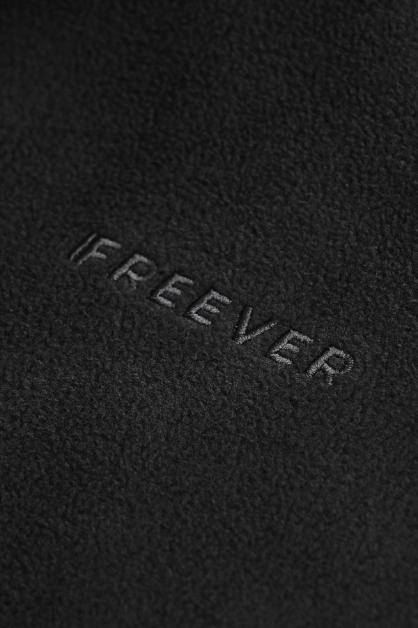 Флісова кофта чоловіча Freever UF8412 чорна, Фото №2 - freever.ua