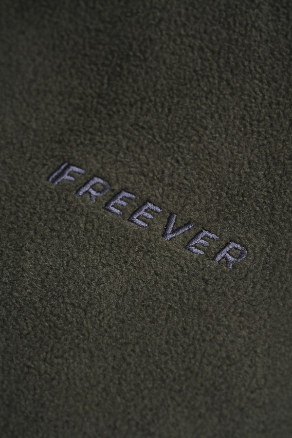 Флісова кофта чоловіча Freever UF 8412 хакі, Фото №3- freever.ua