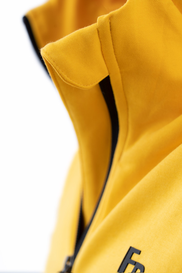 Спортивная кофта мужская Freever AF 8714 желтая, Фото №6 - freever.ua
