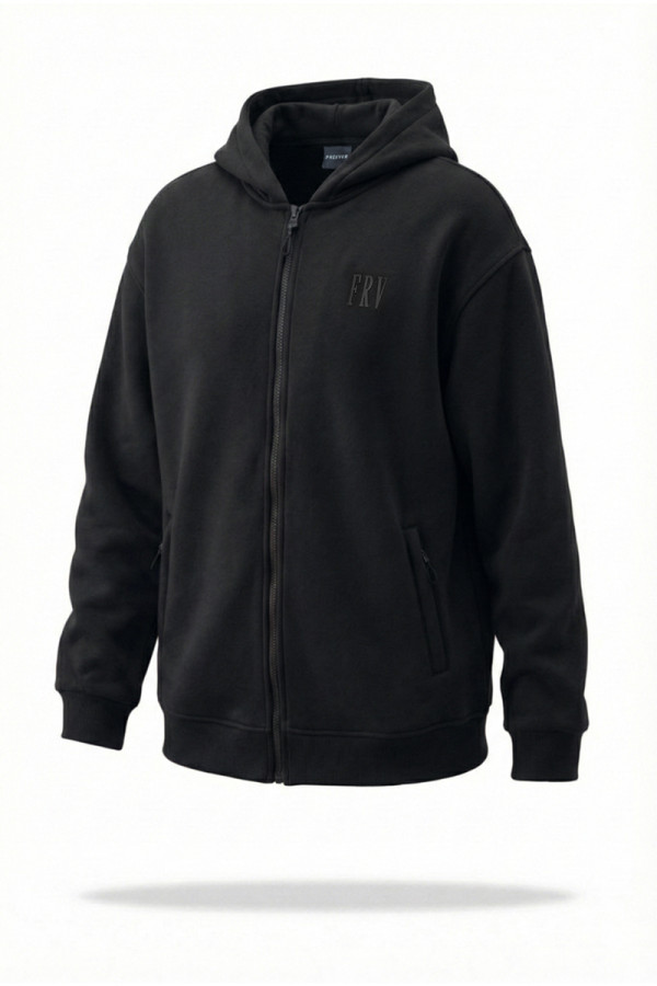 Спортивная кофта мужская Freever NF 8416 черная - freever.ua