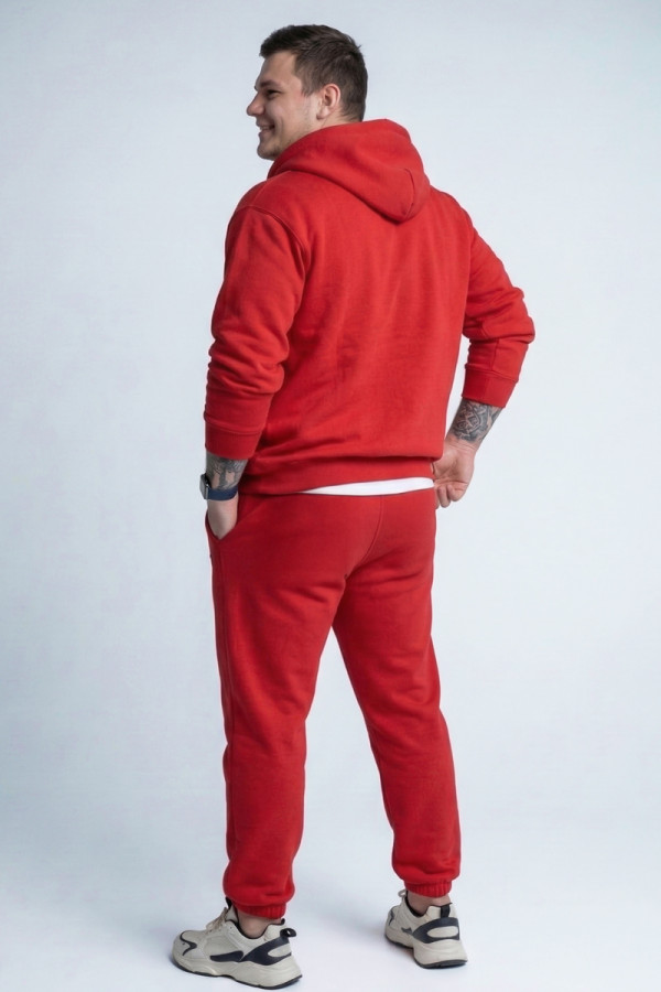 Спортивная кофта мужская Freever NF 8416 красная, Фото №6- freever.ua