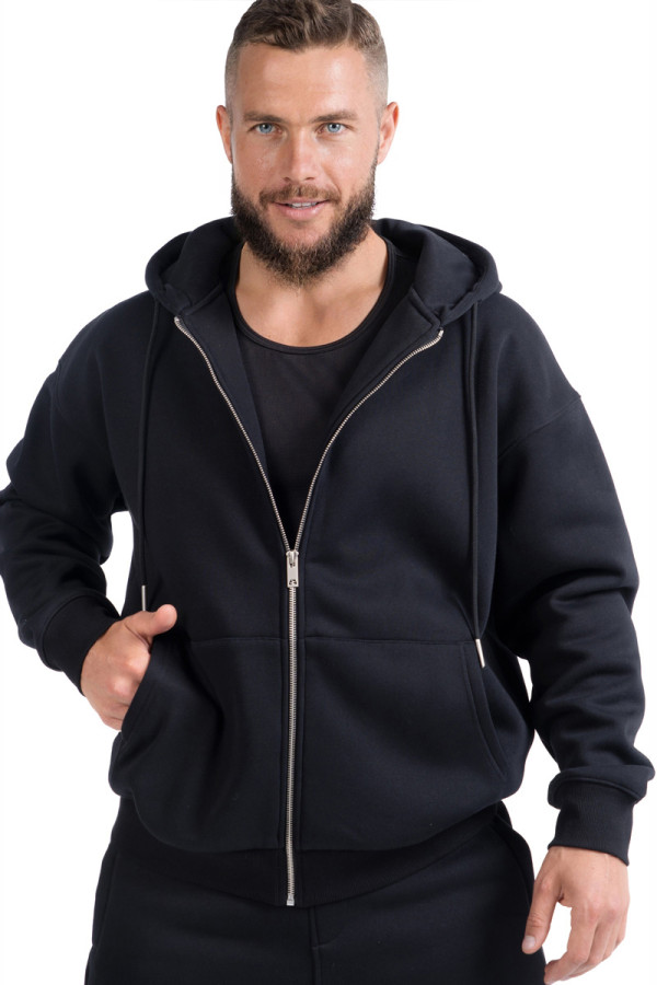 Мужской спортивный костюм Freever NF 8419-8834 чёрный, Фото №3- freever.ua