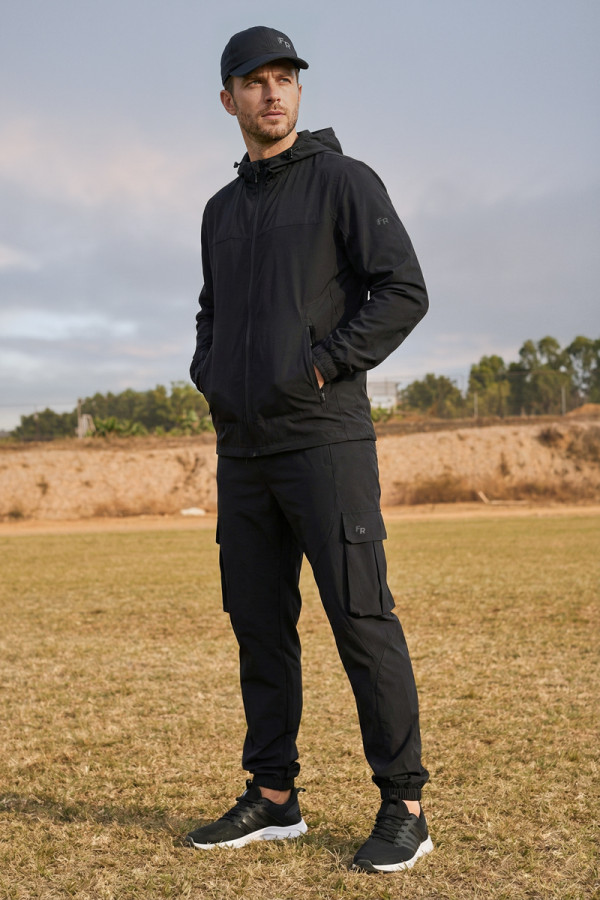 Спортивный костюм мужской Freever NF 8423-8923 черный, Фото №2- freever.ua