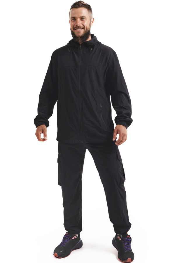 Спортивний костюм чоловічий Freever NF 8423-8923 чорний