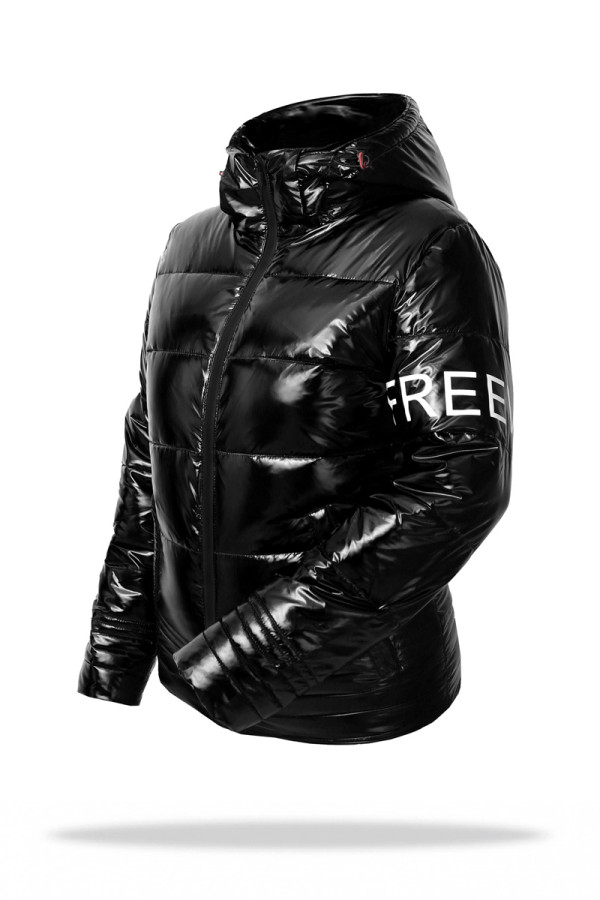Демисезонная куртка женская Freever GF 8508 черная, Фото №2 - freever.ua