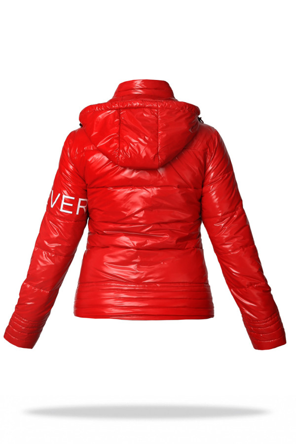 Демисезонная куртка женская Freever GF 8508 красная, Фото №3 - freever.ua