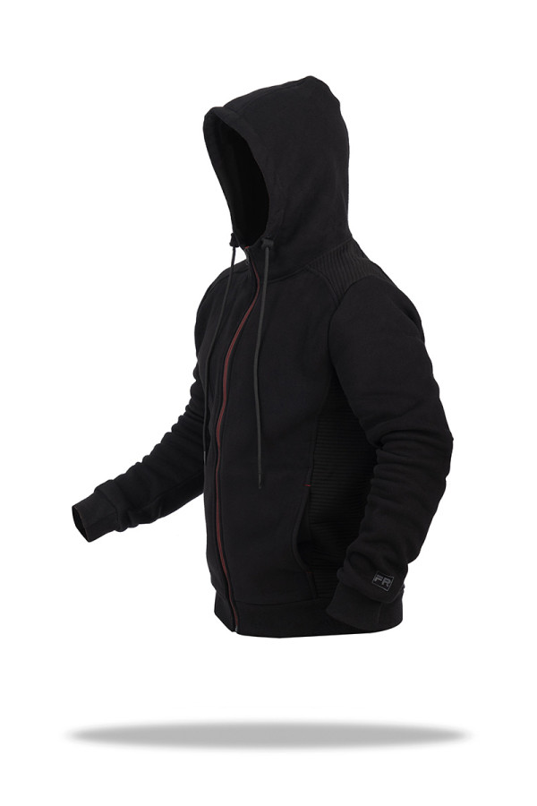 Теплий спортивний костюм чоловічий Freever SF 8605 чорний, Фото №4 - freever.ua