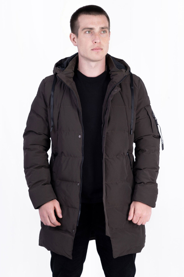 Куртка мужская зимняя J8605 хаки - freever.ua