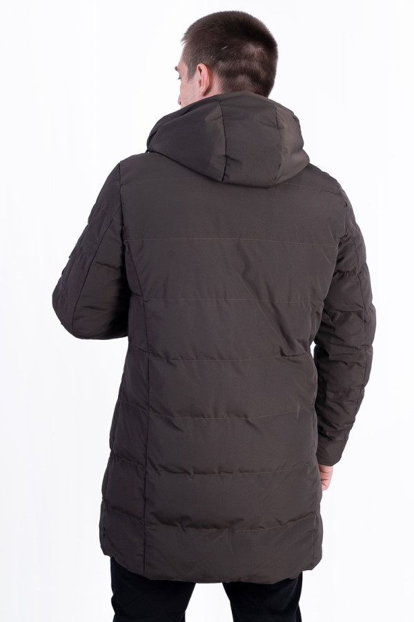 Куртка мужская зимняя J8605 хаки, Фото №4 - freever.ua