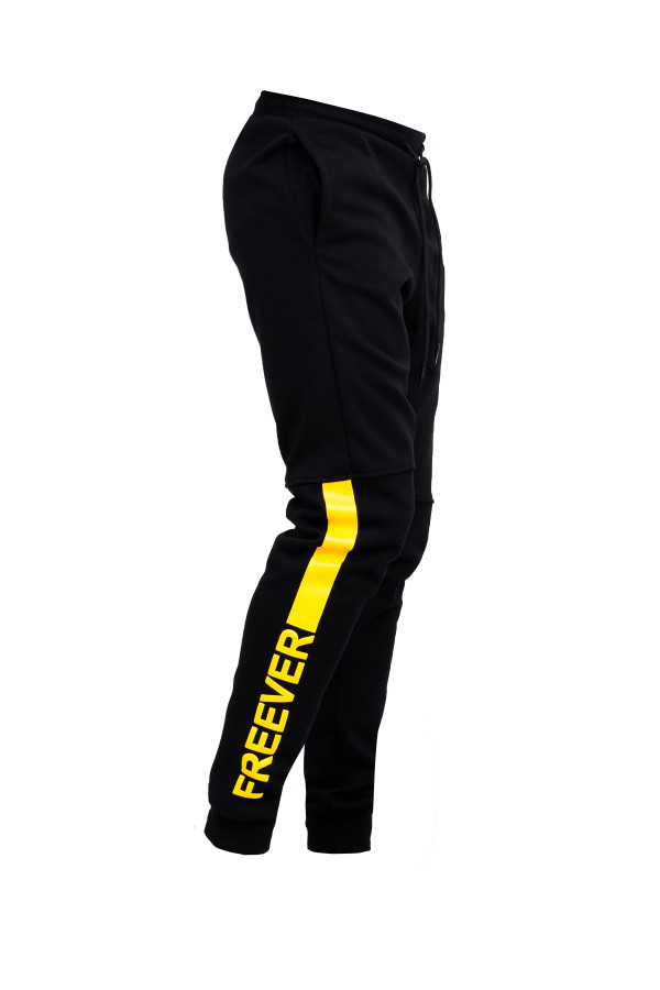 Теплий спортивний костюм чоловічий Freever SF 8606 чорний, Фото №5 - freever.ua