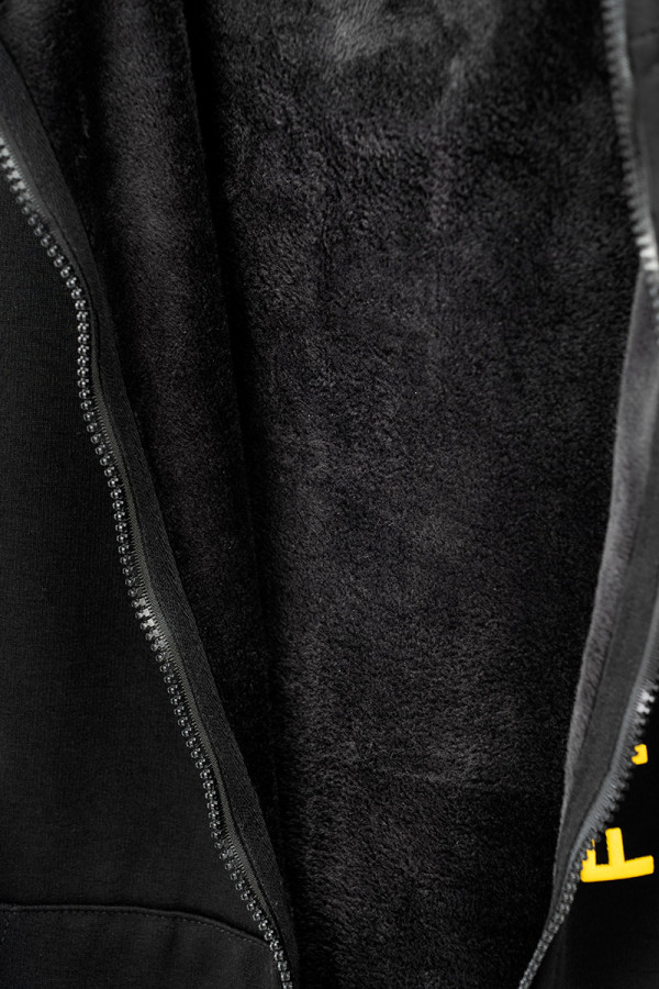 Теплий спортивний костюм чоловічий Freever SF 8606 чорний, Фото №6 - freever.ua