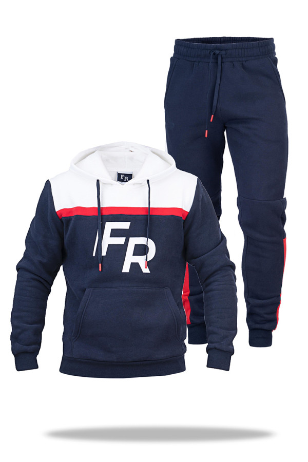 Теплый спортивный костюм мужской Freever SF 8608 синий - freever.ua