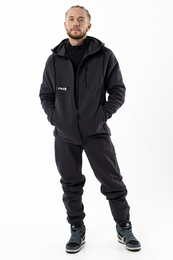 Спортивний костюм чоловічий Freever WF 8610 сірий, Фото №2 - freever.ua
