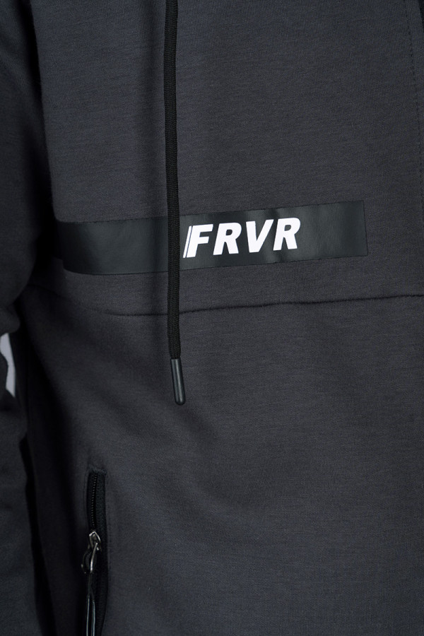 Спортивний костюм чоловічий Freever WF 8610 сірий, Фото №9 - freever.ua