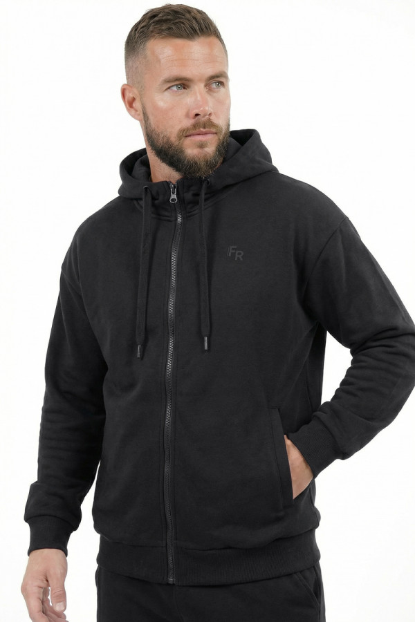 Мужской спортивный костюм Freever NF 8611 чёрный, Фото №2- freever.ua