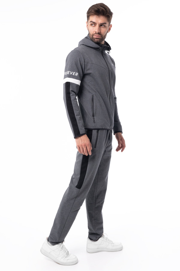 Спортивный костюм мужской Freever WF 8708 серый, Фото №6 - freever.ua