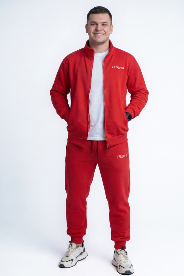 Спортивный костюм мужской Freever UF 8710 красный