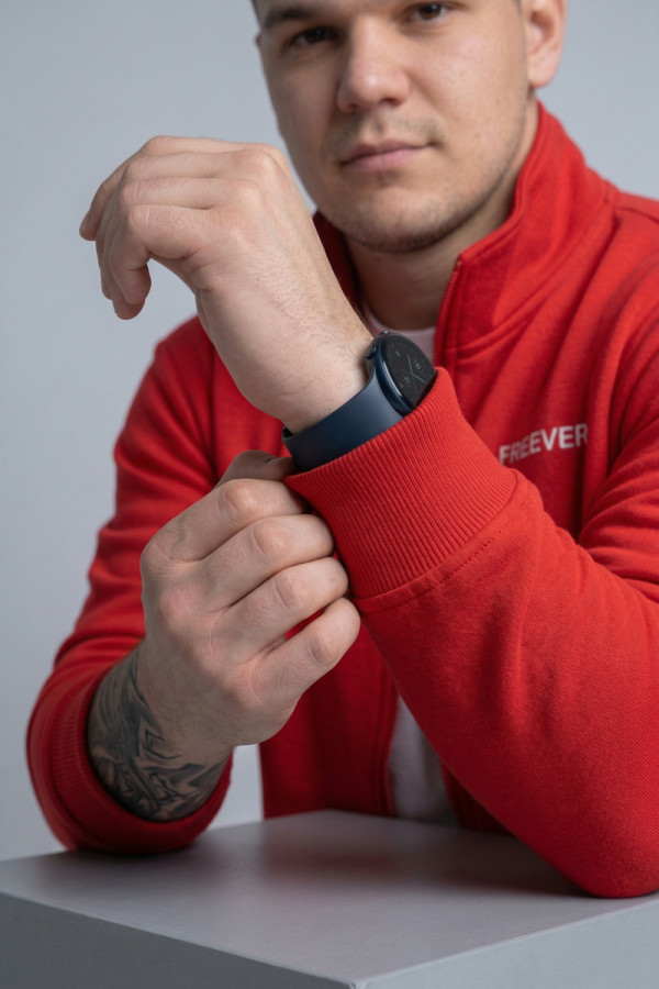 Спортивний костюм чоловічий Freever UF 8710 червоний, Фото №3- freever.ua