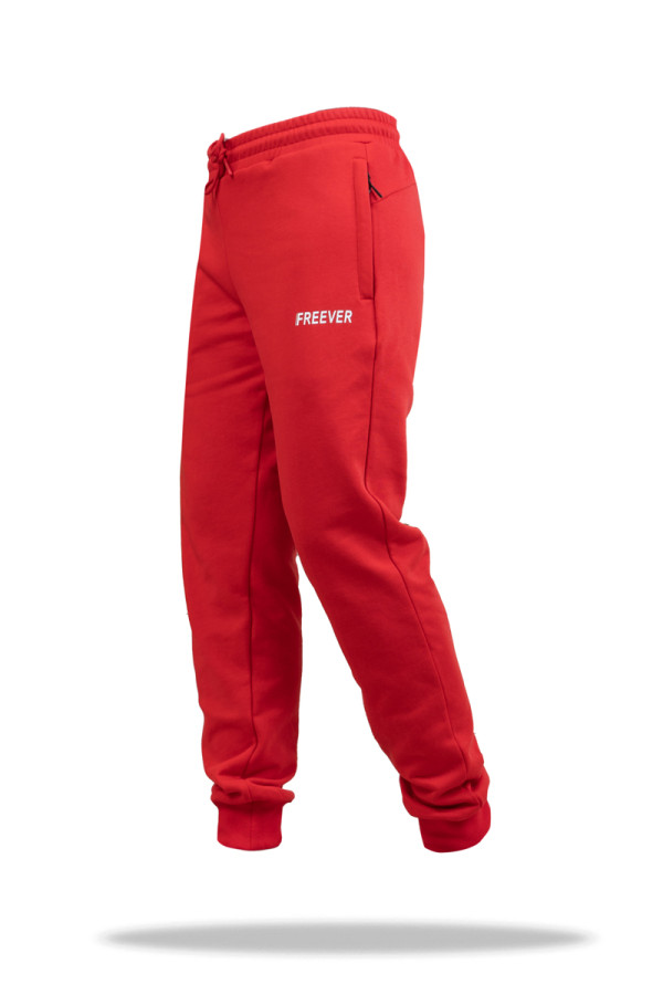 Спортивний костюм чоловічий Freever UF 8710 червоний, Фото №4 - freever.ua