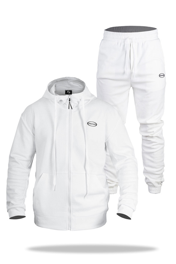 Спортивний костюм Freever WF 8408-90 білий - freever.ua