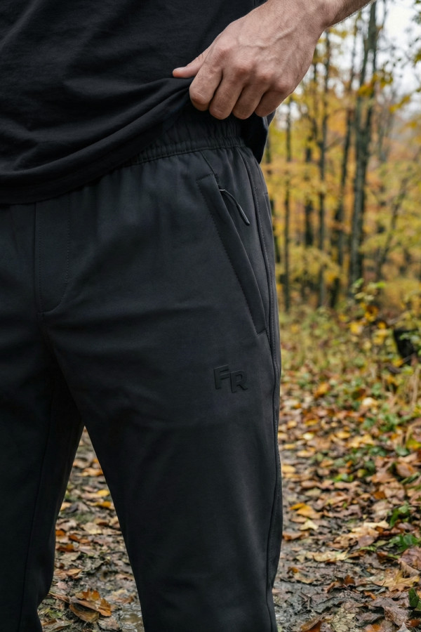 Брюки мужские windstopper Freever UF 8820 черные, Фото №3- freever.ua