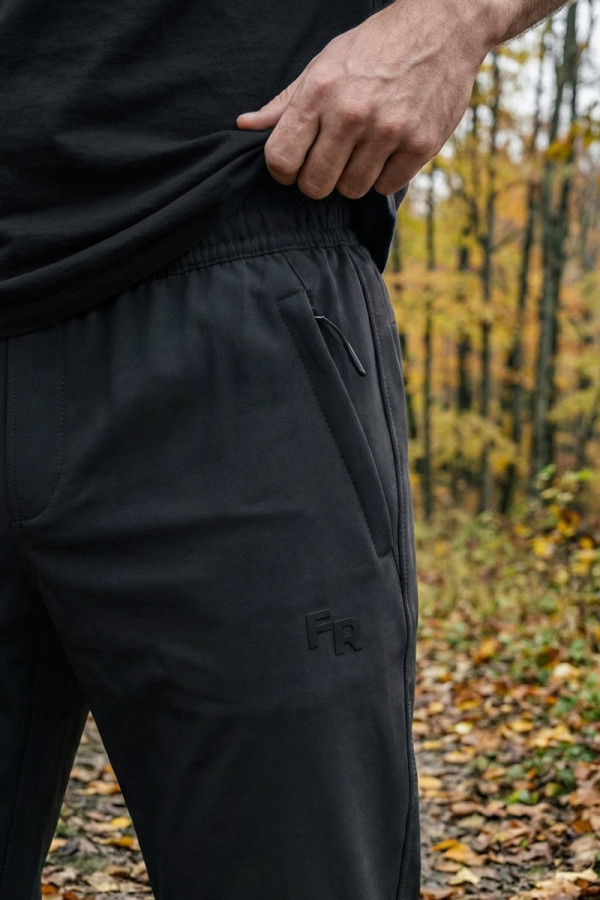 Штани чоловічі windstopper Freever UF 8820 чорні, Фото №3- freever.ua
