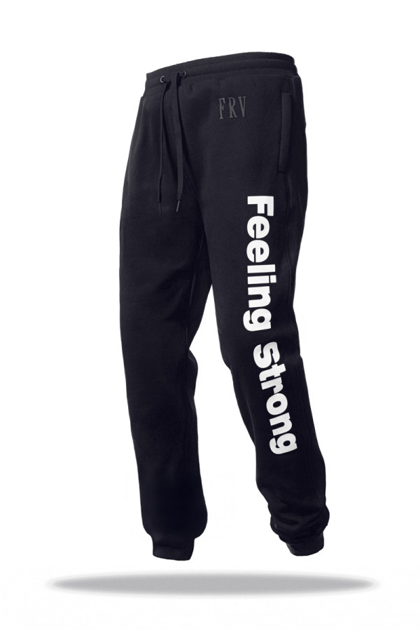 Спортивні штани чоловічі Freever NF 8830 чорні, Фото №2- freever.ua