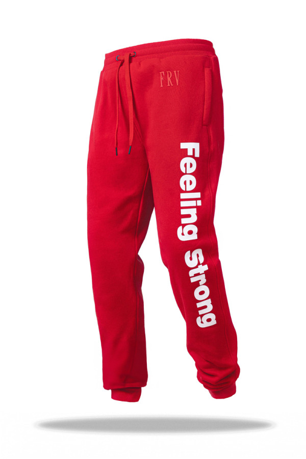 Спортивные брюки мужские Freever NF 8830 красные, Фото №2- freever.ua